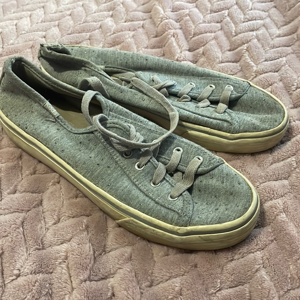 Grey Keds with sparkles